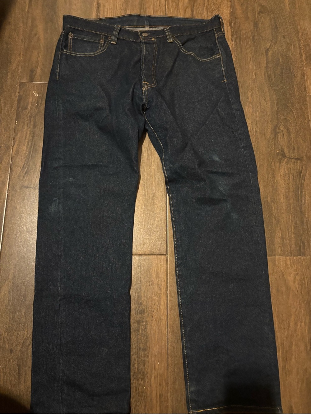 Men's Dark Blue Straight-Leg Levi’s Jeans